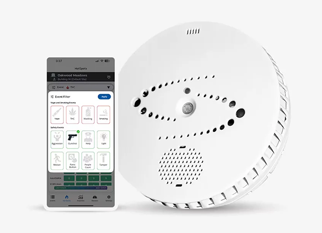 Gunshot detection sensors